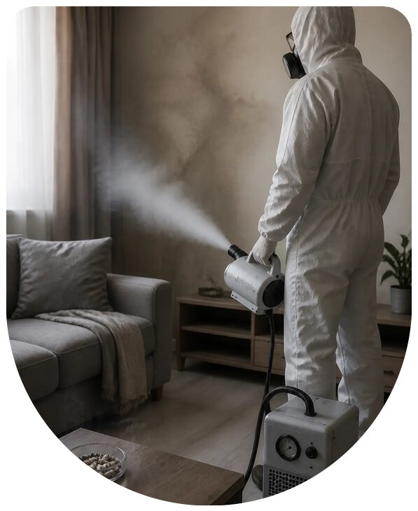 Профессиональное устранение запаха табака в Сегеже на дому